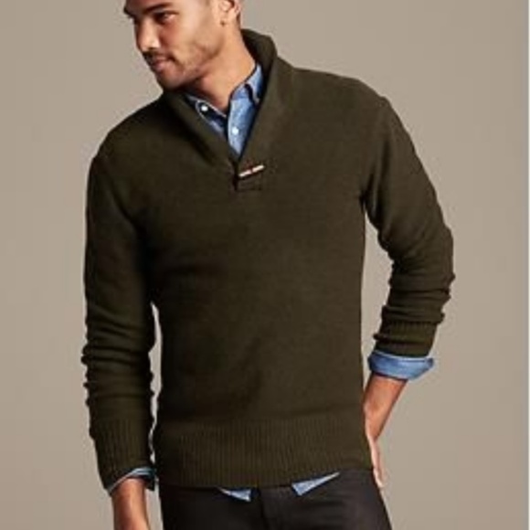 banana republic men's sweaters